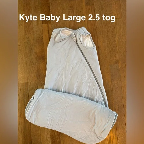 Kyte BABY Light Gray Sleep Sack 2.5 Tog - Picture 1 of 2